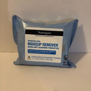 Neutrogena Fragrance-Free Makeup Remover Wipes, Daily Facial Cleanser